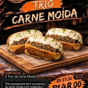 Trio Carne Moída
